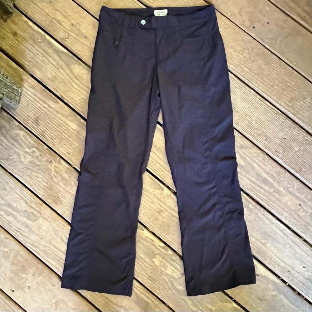 Royal Robbins Pants Hiking Outdoor Travel Vacation Black Women’s Size 8 Short
